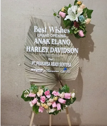 Papan Akrilik Ucapan Grand Opening Penajam Paser Utara
